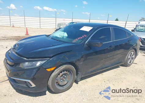 2019 Honda Civic Lx from USA, damaged, VIN 19XFC2F6XKE021960